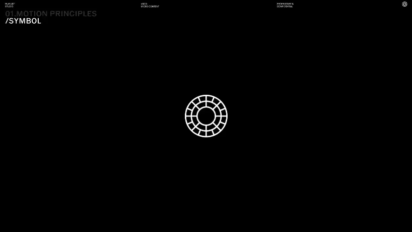 Motion like memory, Symbols